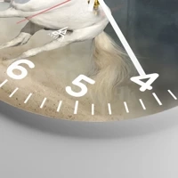 Clock face with numbers