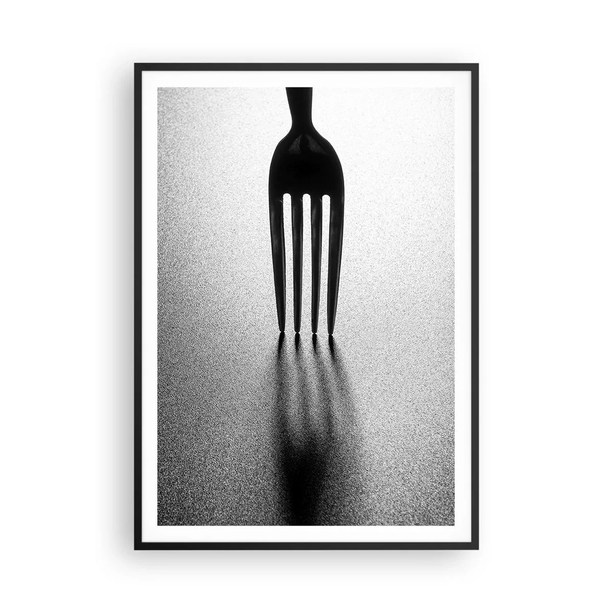 Poster in black frame - Light and Shade - 70x100 cm