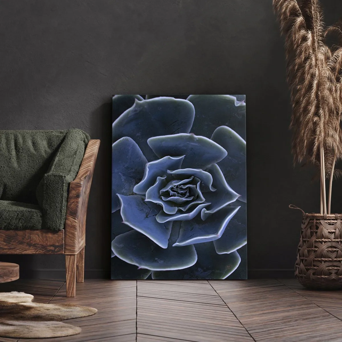 Canvas picture - Flower of the Desert - 55x100 cm