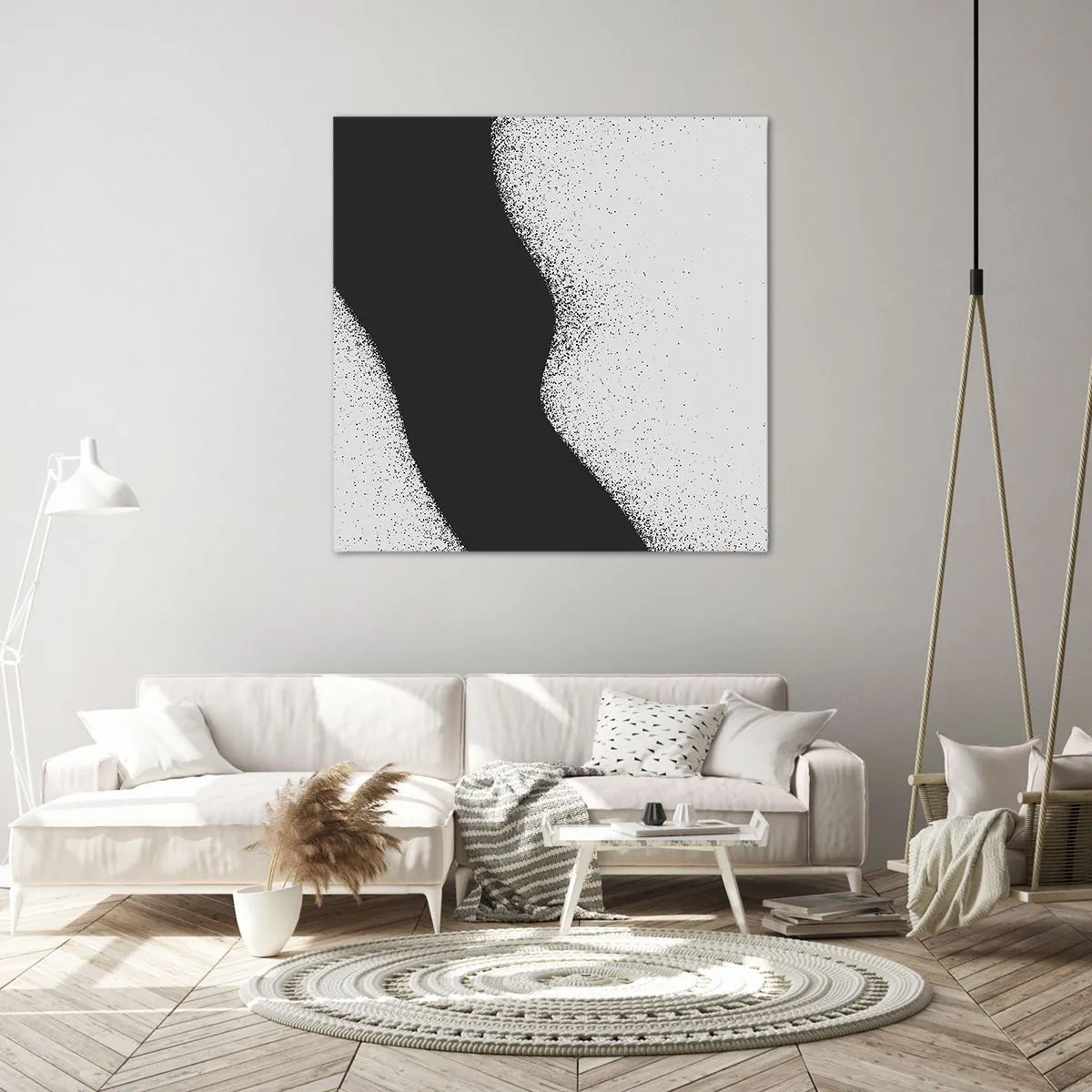 Canvas picture - Fluid Balance - 70x70 cm