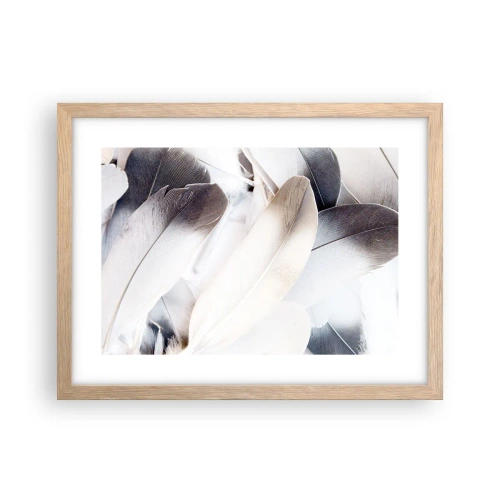 Poster in light oak frame - Almost Angelic - 40x30 cm