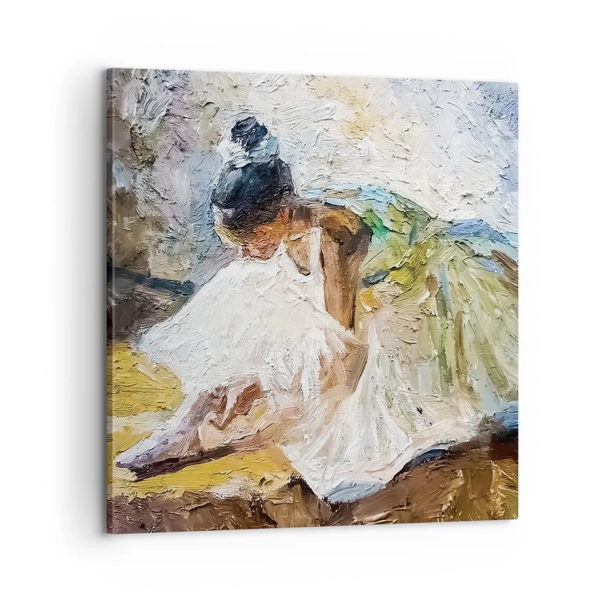 Canvas picture - From Degas' Painting - 60x60 cm
