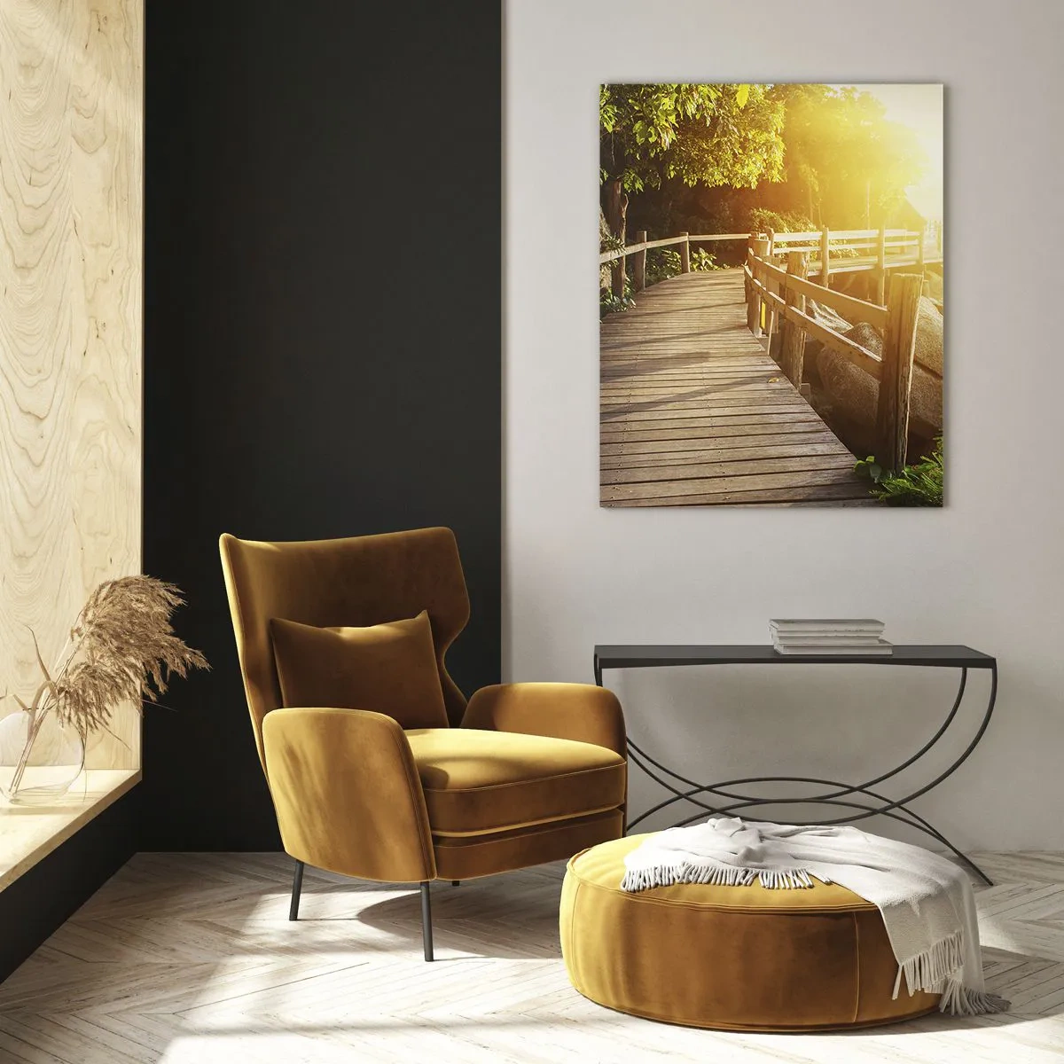 Glass picture - Another Bend, New Wonders - 80x120 cm