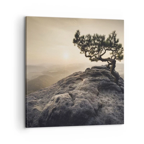 Canvas picture - Life Always Wins - 60x60 cm