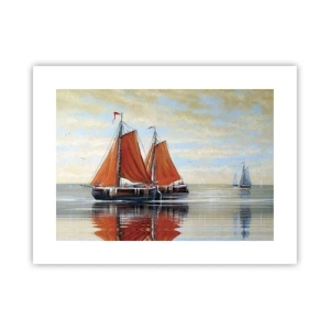 Poster - Ahoy, Sailor, Sail… - 40x30 cm