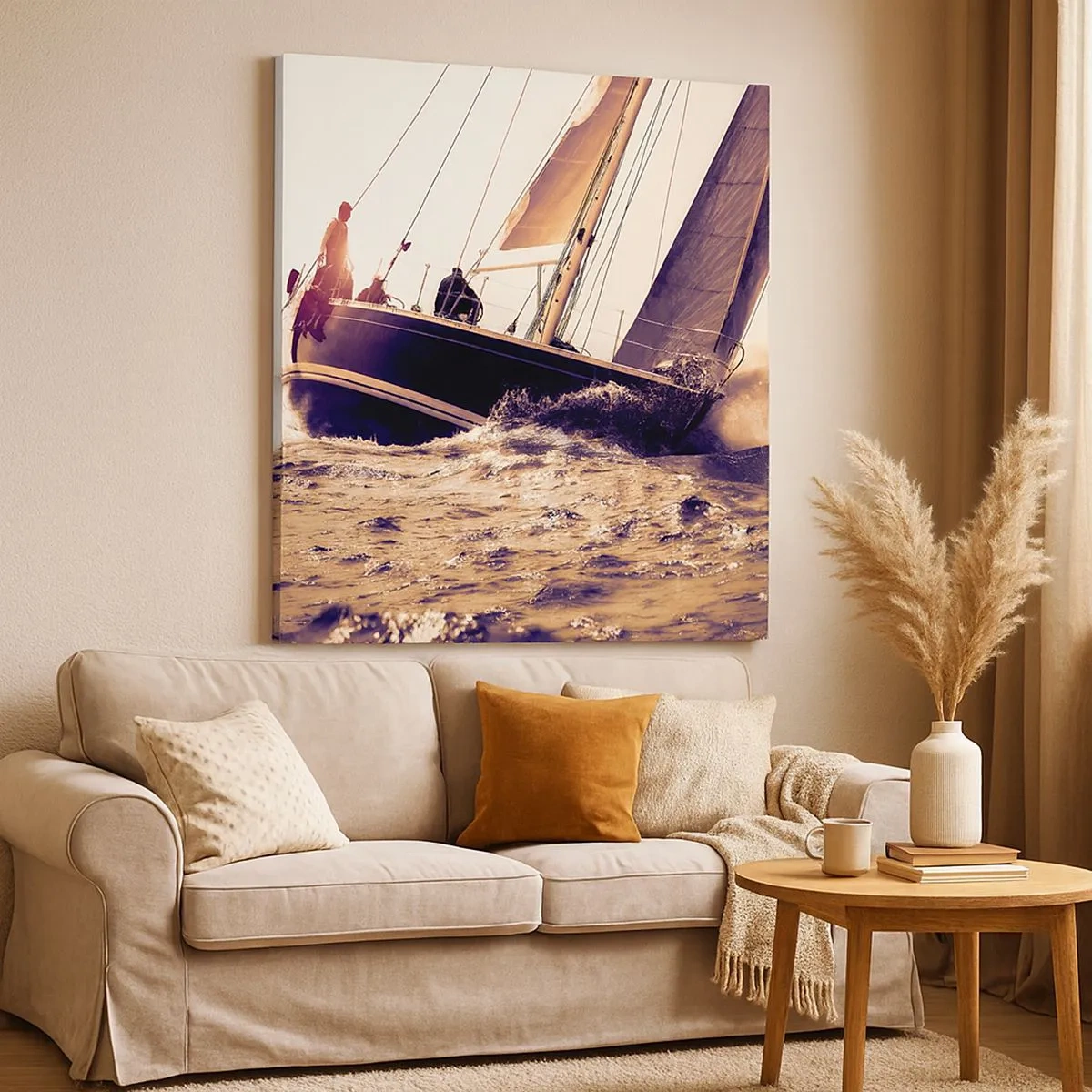Canvas picture - Sail, Sailor - 30x30 cm