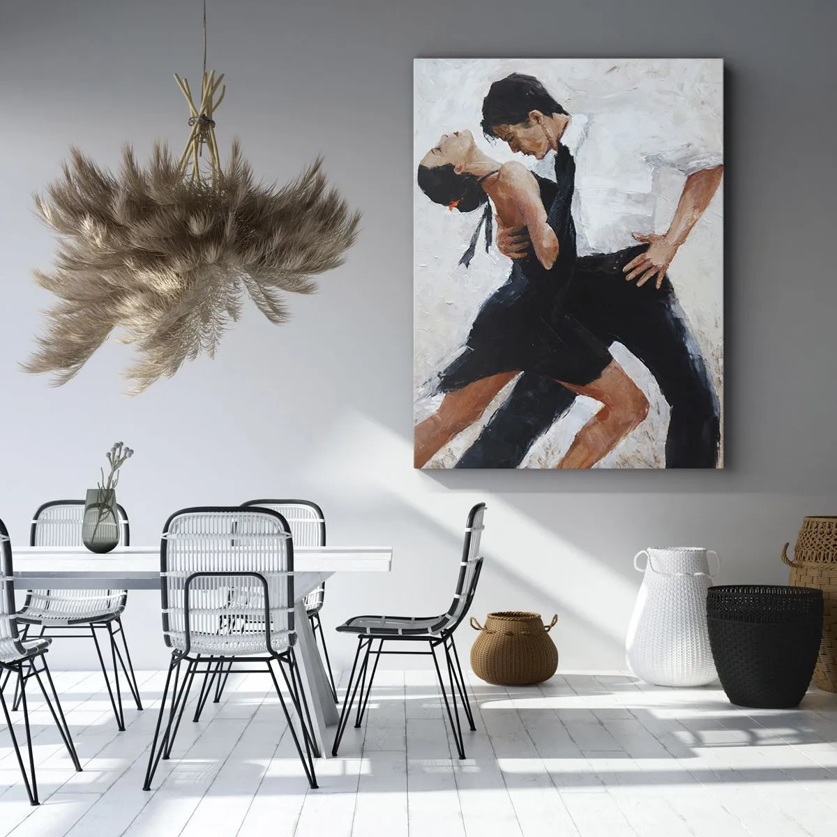 Canvas picture - Tango of My Dreams - 45x80 cm