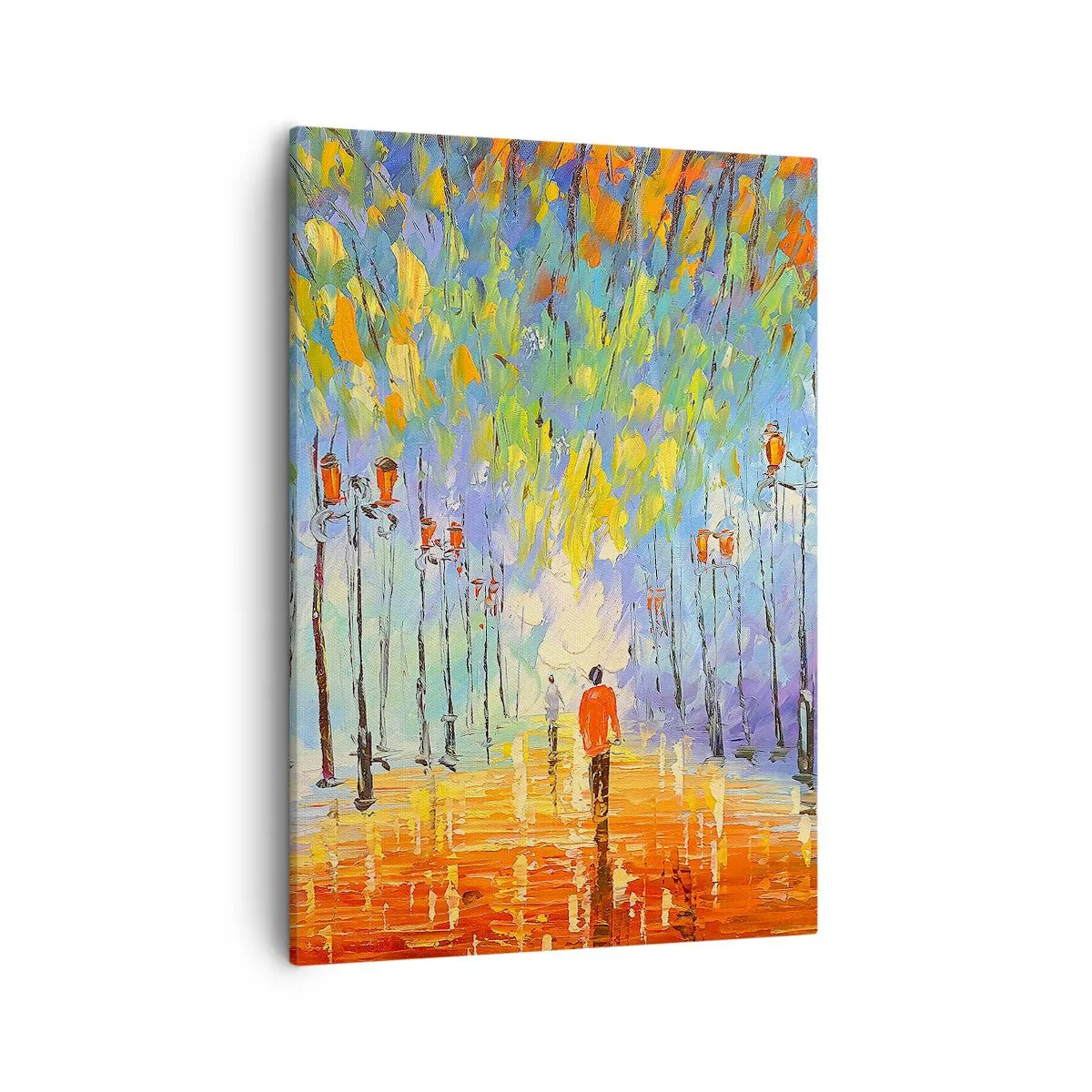 Canvas picture - Night Rain Song - 50x70 cm