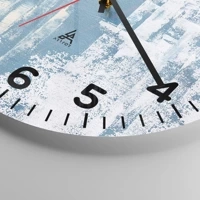 Clock face with numbers