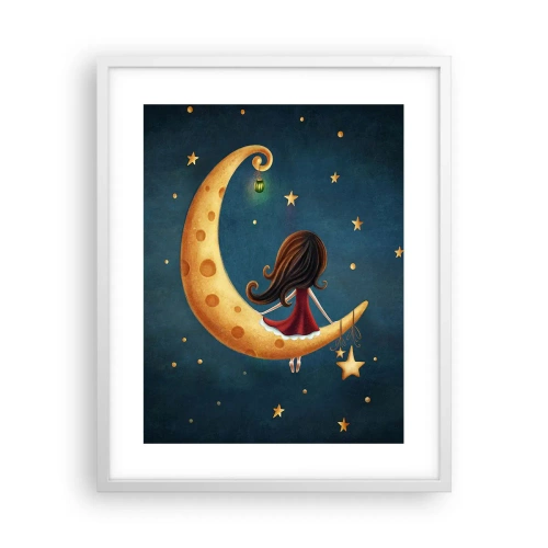 Poster in white frmae - Once Upon a Time… - 40x50 cm