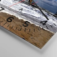 Clock face with numbers