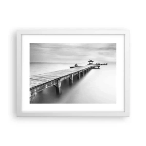 Poster in white frmae - Into the Distance - 40x30 cm