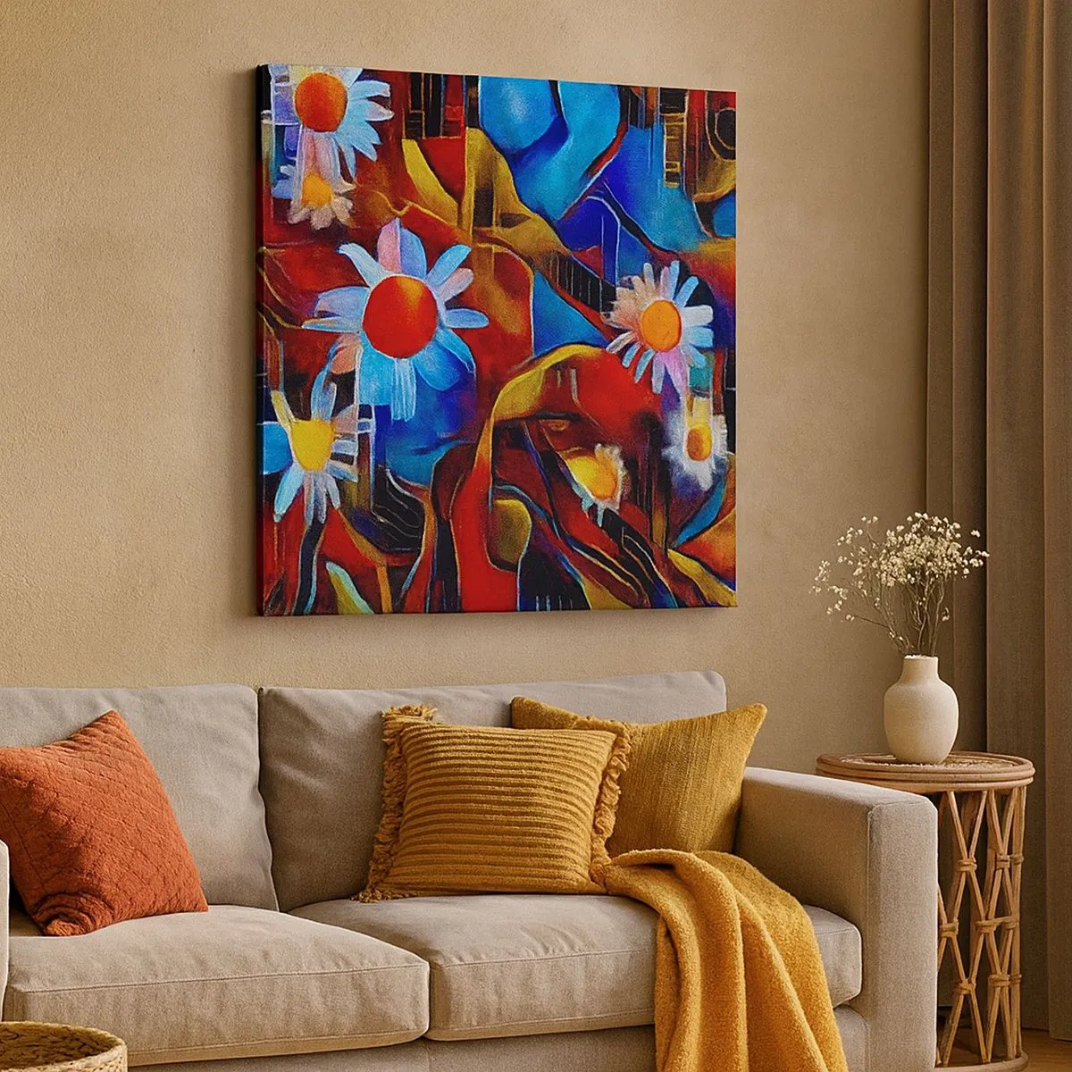 Canvas picture - Colours of Life - 30x30 cm