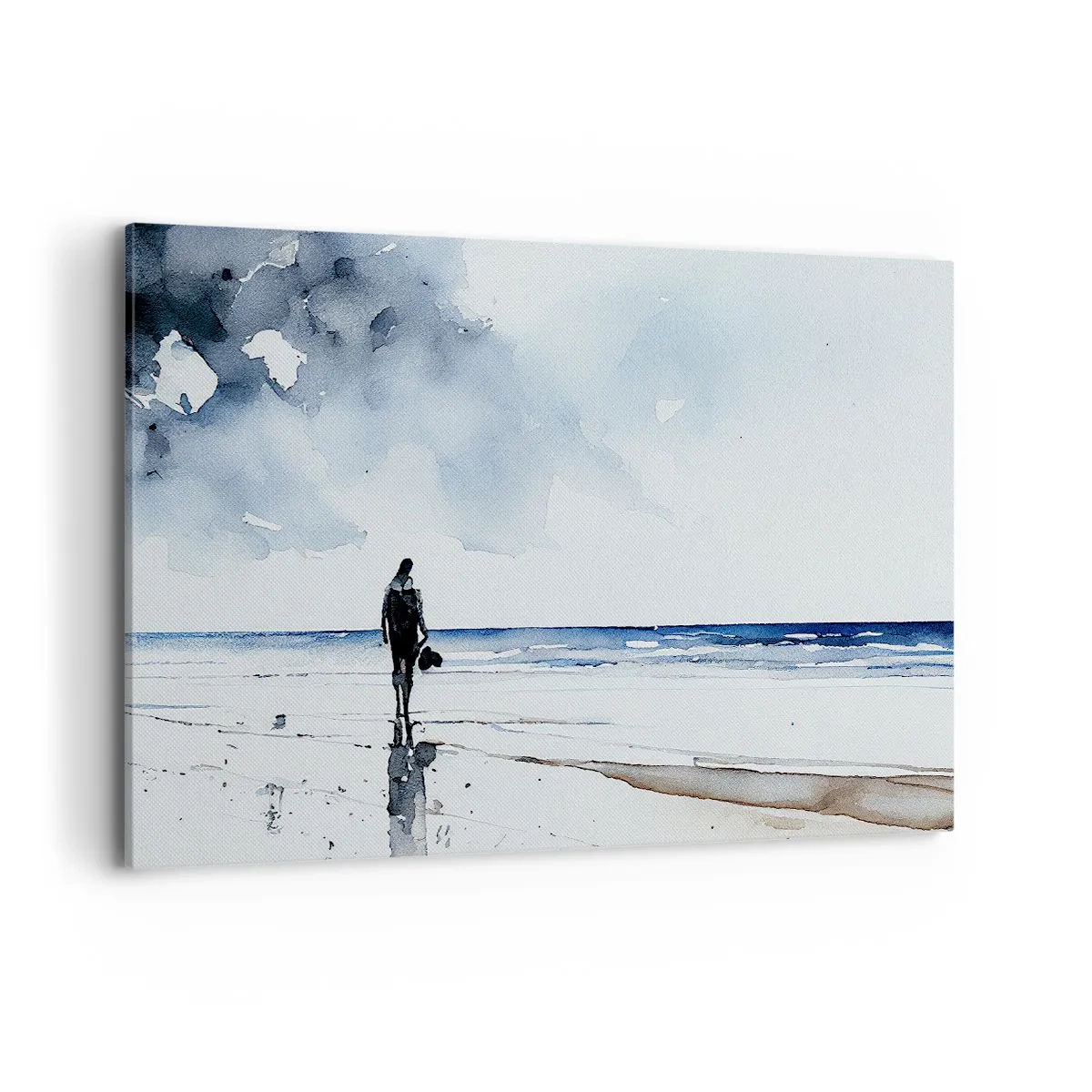 Canvas picture - Conversation with the Sea - 120x80 cm