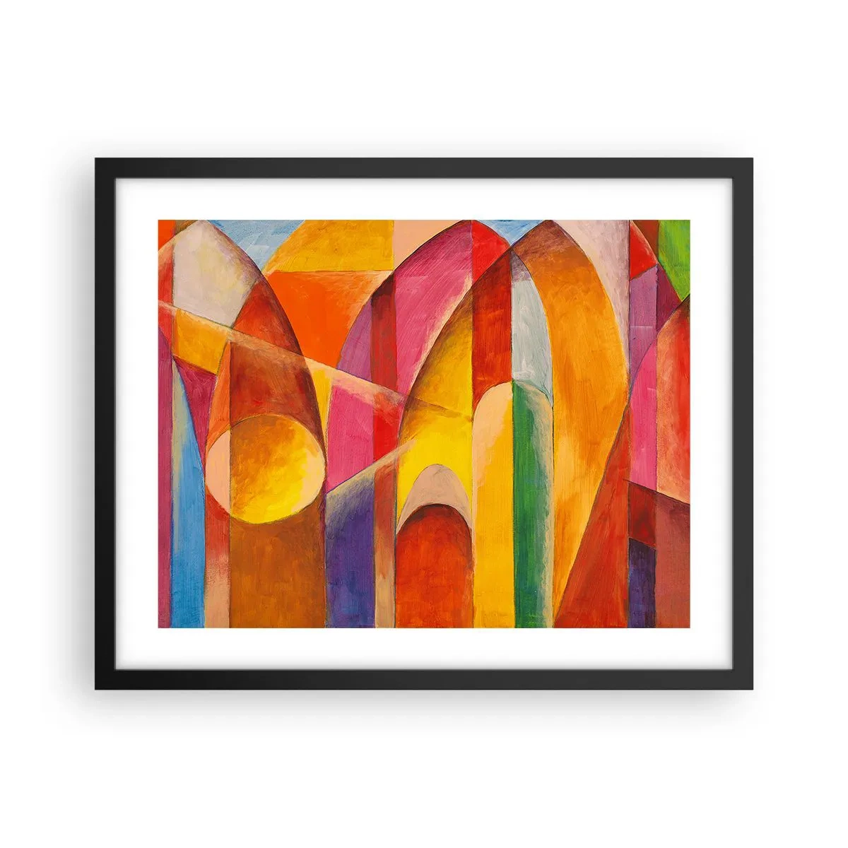 Poster in black frame - Cathedral of the Sun - 50x40 cm