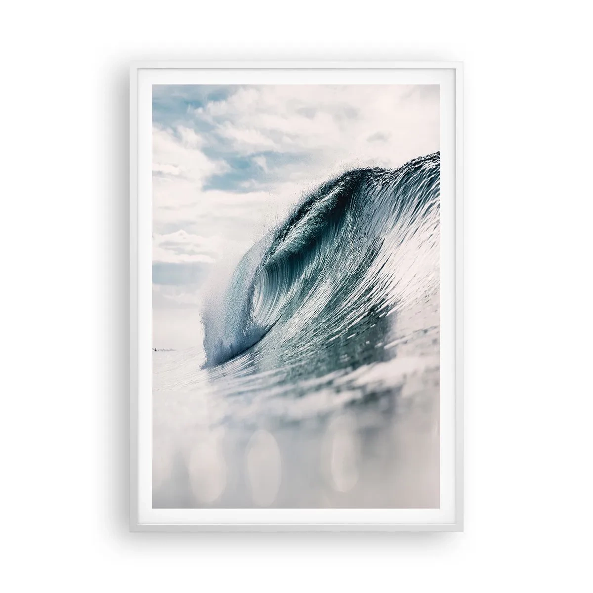 Poster in white frmae - Water Summit - 70x100 cm