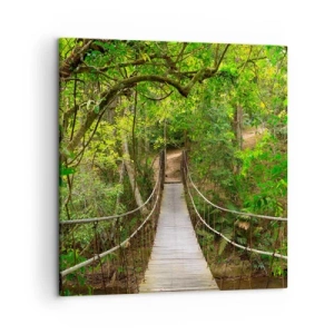 Canvas picture - There Is Ivy Growing in the Garden - 50x50 cm