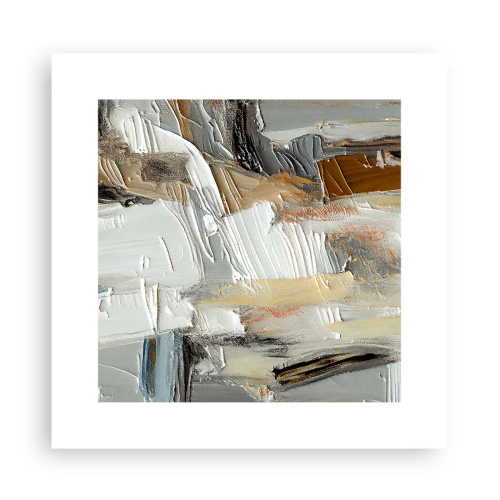 Poster - Layers of Colour - 30x30 cm