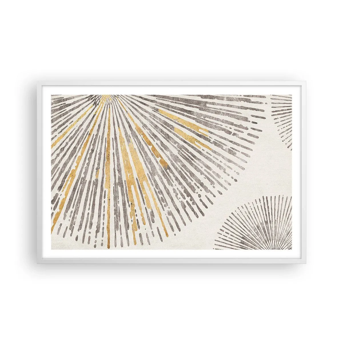 Poster in white frmae - Beauty of a Ray - 91x61 cm