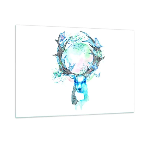 Glass picture - Power and Gentleness of Nature - 120x80 cm