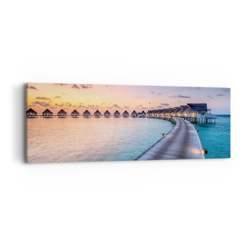 Canvas picture - Holidays - Return to the Source - 90x30 cm