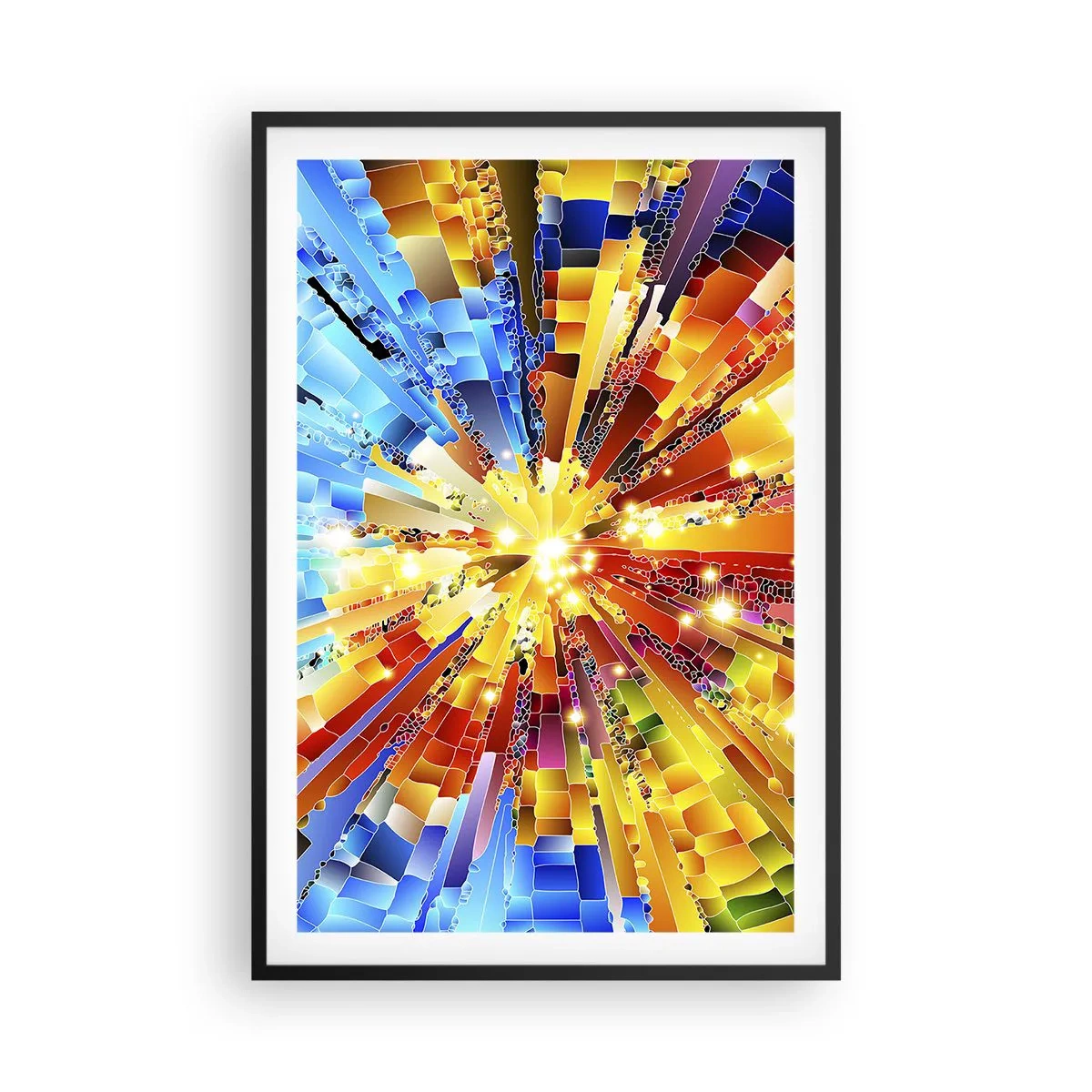 Poster in black frame - In Medias Res - 61x91 cm