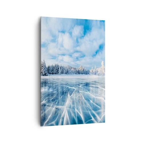 Canvas picture - Dazling and Crystalline View - 80x120 cm