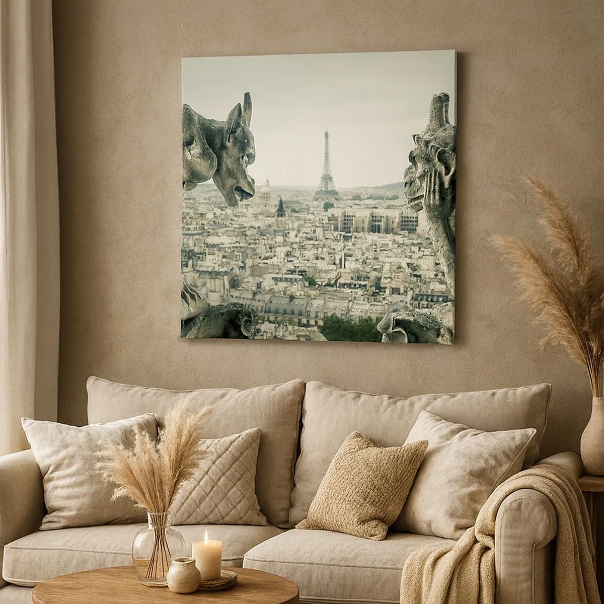 Canvas picture - Parisian Talks - 30x30 cm