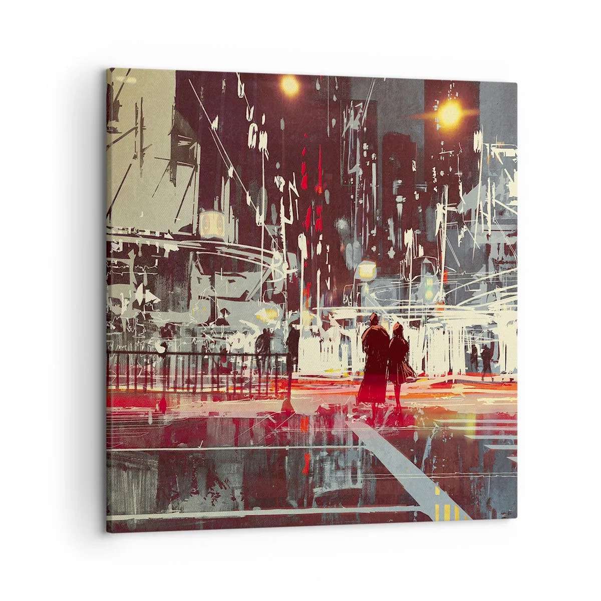 Canvas picture - Big City Trip - 50x50 cm