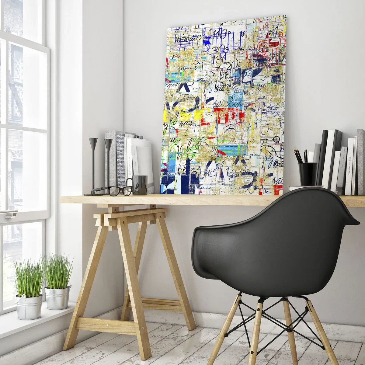 Glass picture - Feast for the Eyes - 50x70 cm