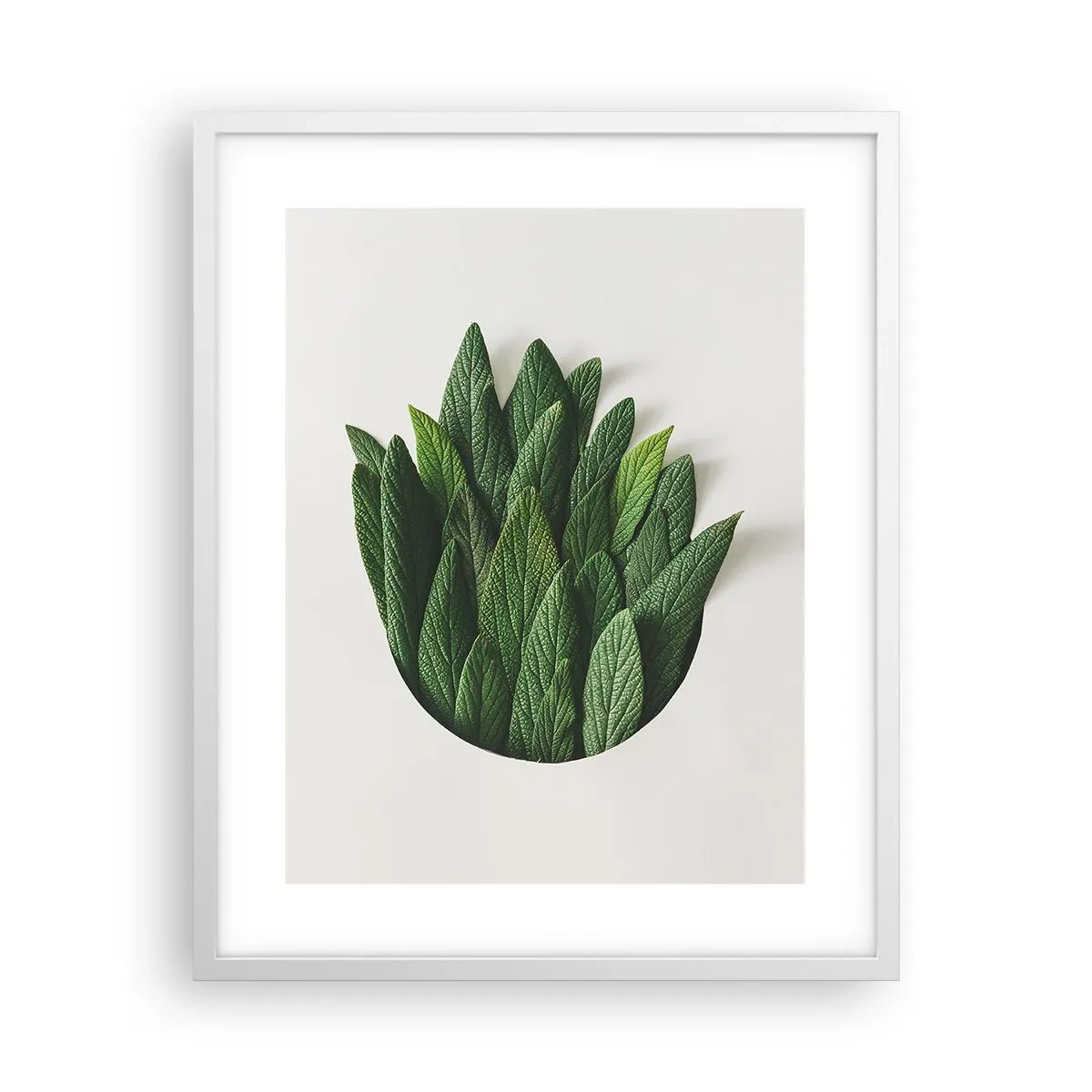 Poster in white frmae - Untamed Curiosity - 40x50 cm