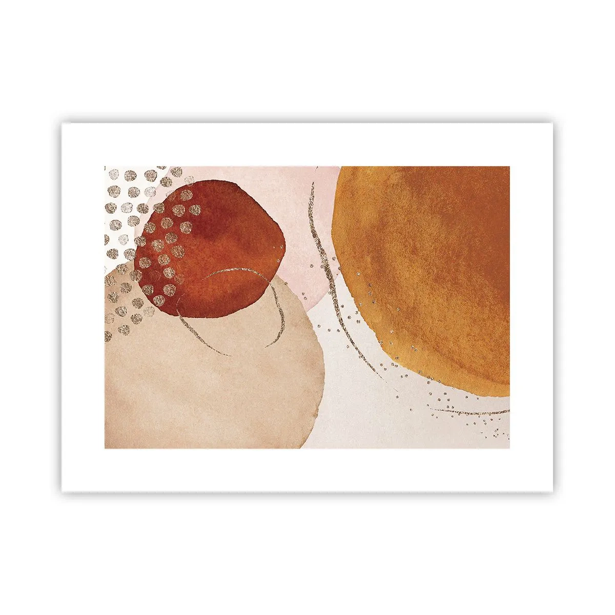 Poster - Roundness and Movement - 40x30 cm