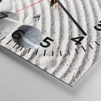 Clock face with numbers