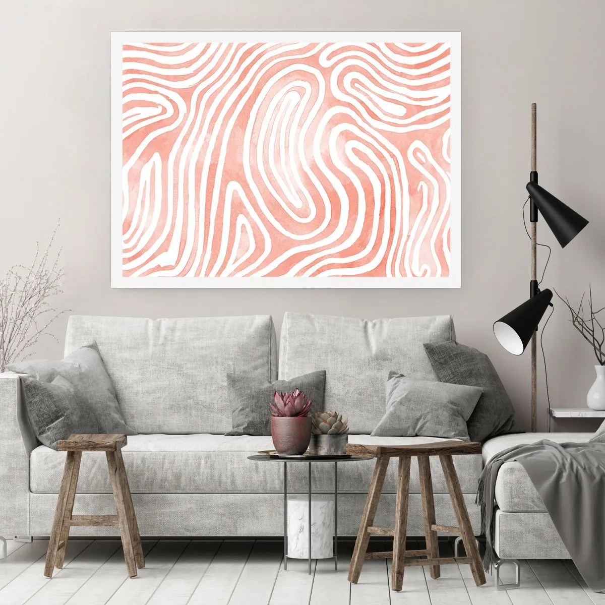 Poster - In a Coral Maze - 100x70 cm