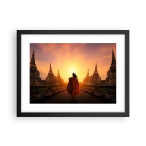 Poster in black frame - In Peace through Eternity - 40x30 cm