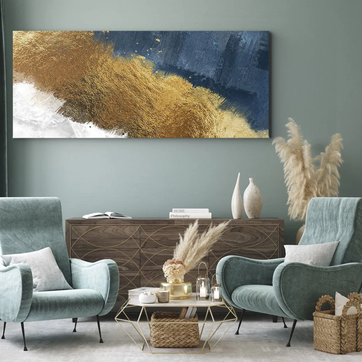Canvas picture - Colours of Summer - 100x40 cm