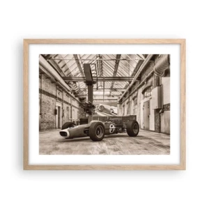 Poster in light oak frame - Rest of the Winner - 50x40 cm