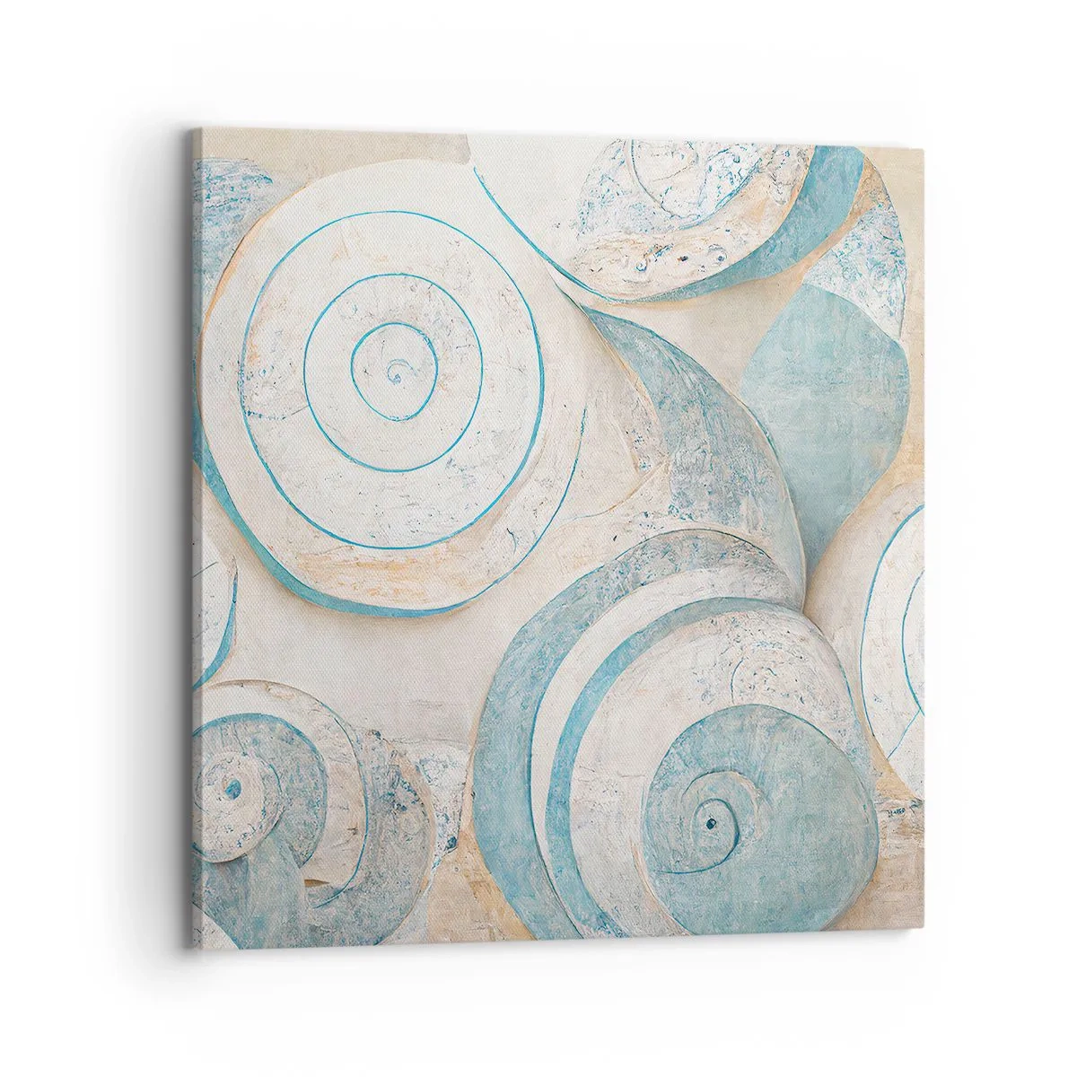 Canvas picture - What Does a Shell Hide? - 70x70 cm