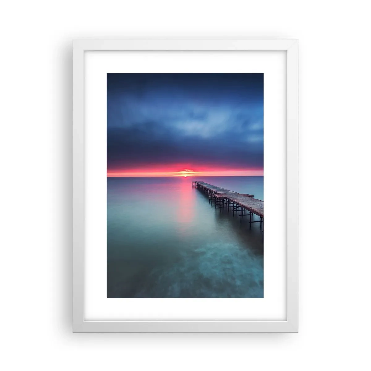 Poster in white frmae - Between Heaven and Earth - 30x40 cm