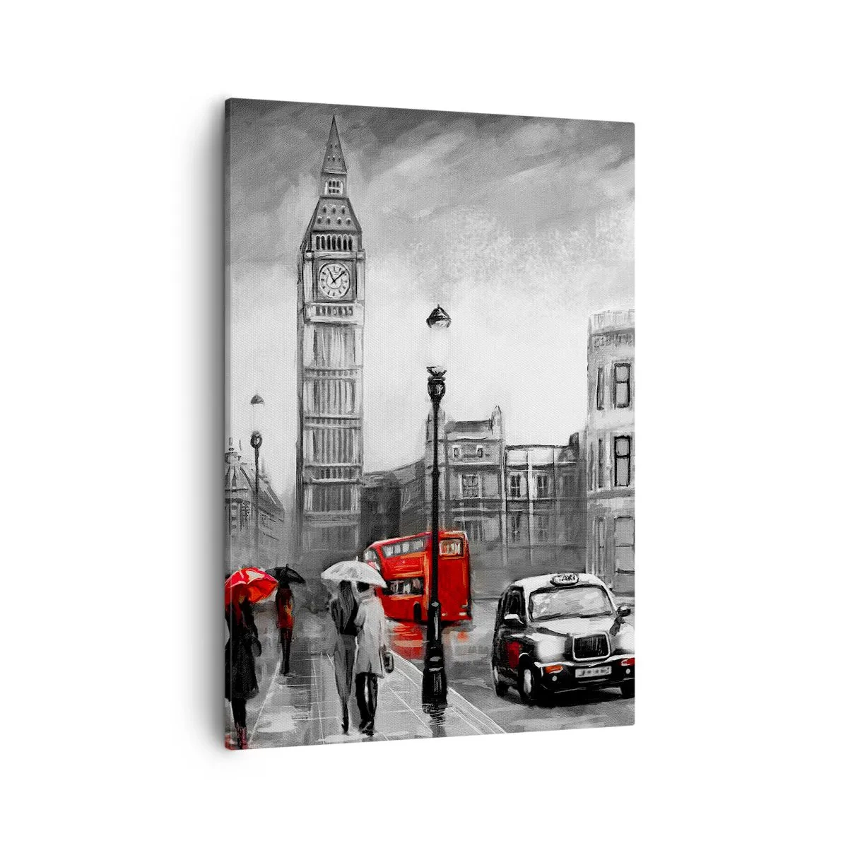 Canvas picture - Not Such a Grey City - 50x70 cm