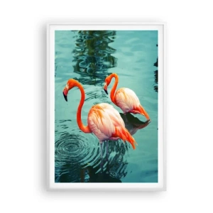 Poster in white frmae - We Are En Vogue Now - 70x100 cm