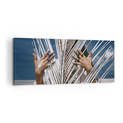 Canvas picture - Shaman's Girlfriend? - 120x50 cm