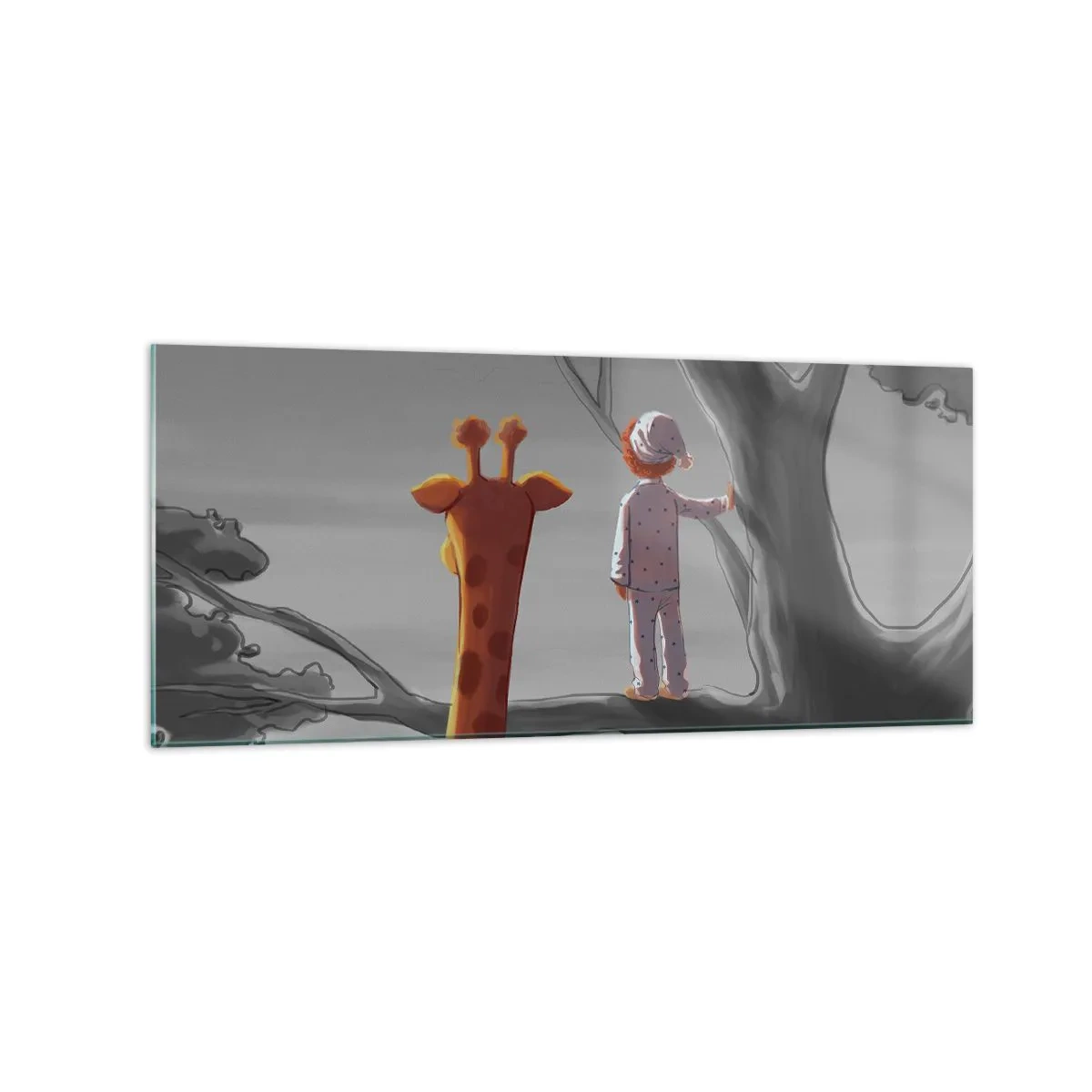 Glass picture - This Is Really Happening - 120x50 cm