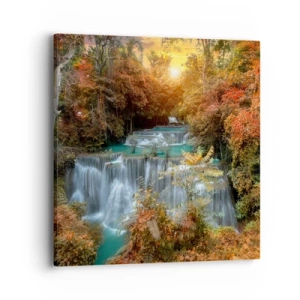 Canvas picture - Hidden Forest Treasure - 40x40 cm