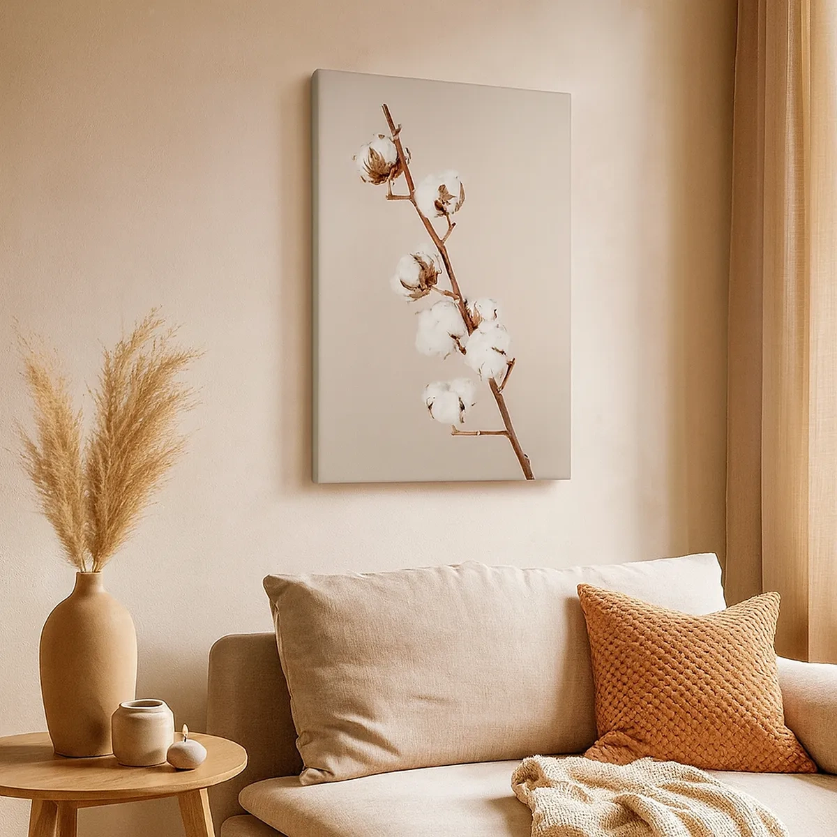 Canvas picture - At the Heart of Softness - 50x70 cm