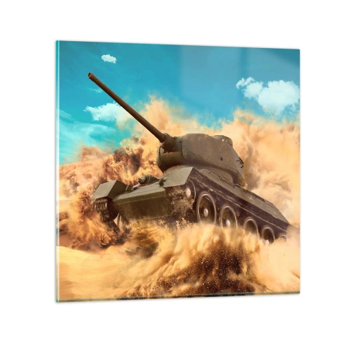 Glass picture - Invinicible - 70x70 cm