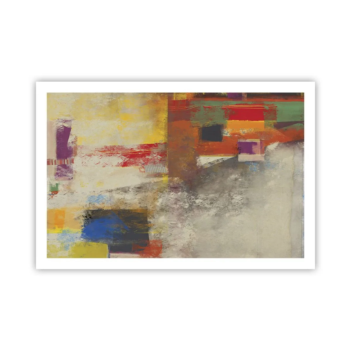 Poster - Geometry of Colours - 91x61 cm