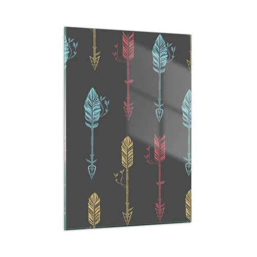 Glass picture - In Ordinance - 50x70 cm