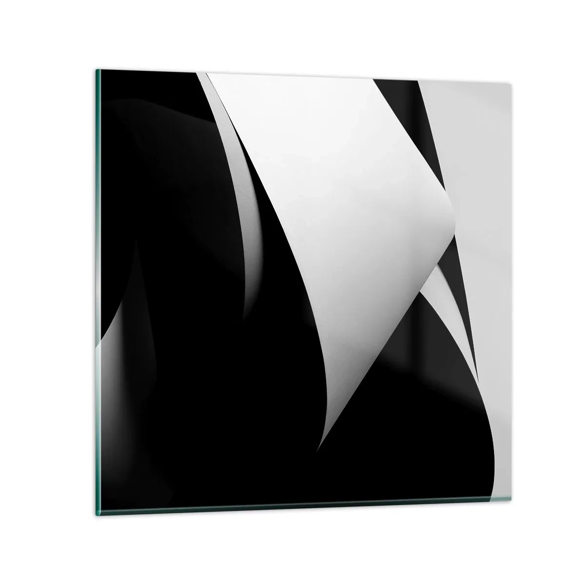 Glass picture - Planes of Light Emerging from the Shadow - 50x50 cm