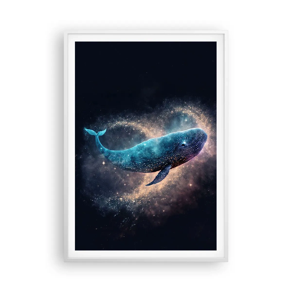 Poster in white frmae - Such World Exists... - 70x100 cm